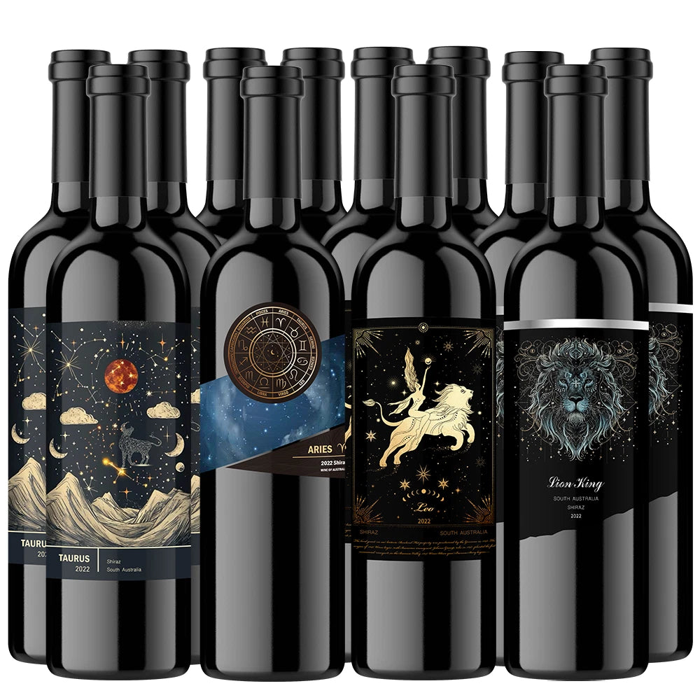 12 Bottle - Mixed Shiraz 750ml Red Wine South Australia Vineyards Set6 Aust