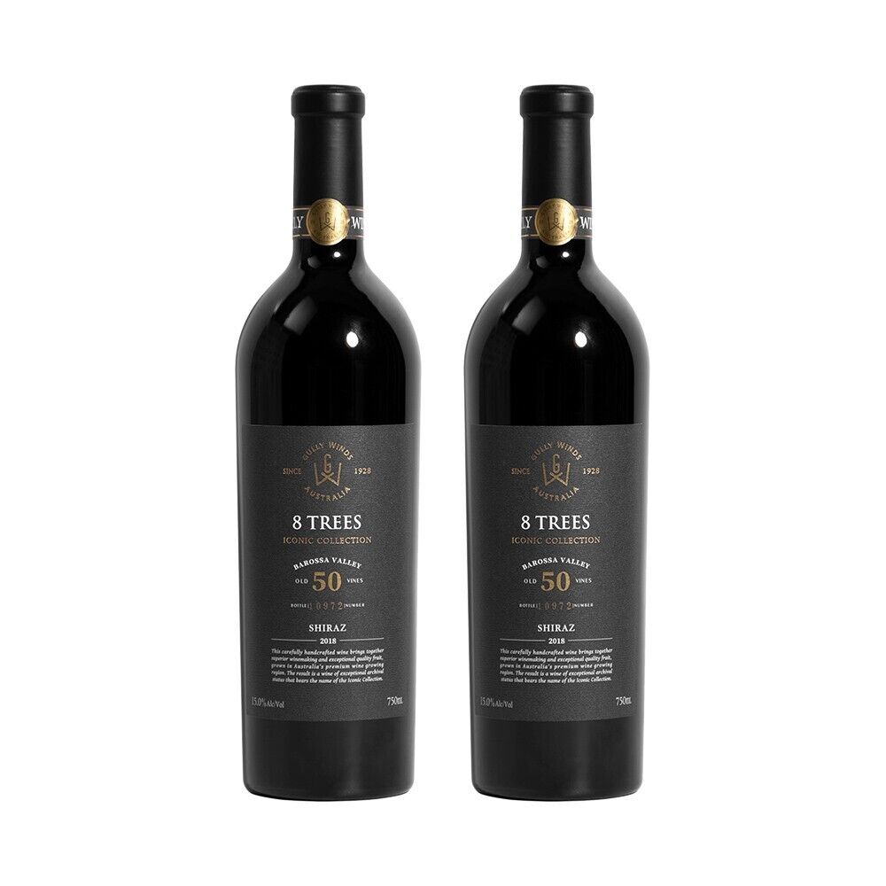 Gully Winds 8 Trees Iconic Collection Shiraz 2018 - 6 Bottles