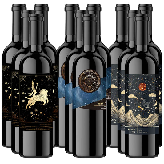 12 Bottle MIXED ARI LEO TAU Shiraz 750ml Red Wine South Australia Vineyards 2024