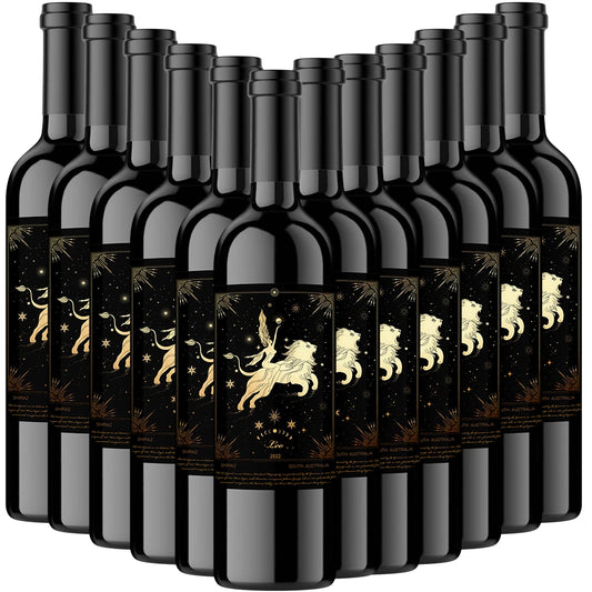 12 Bottles - Leo Shiraz 750ml Red Wine South Australia Vineyards