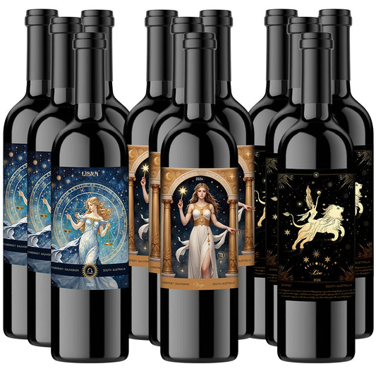 12 Bottles MIXED Cabernet Sauvignon Shiraz 750ml SA Red Wine Constellation LIVIL